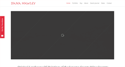 Desktop Screenshot of danahawley.com